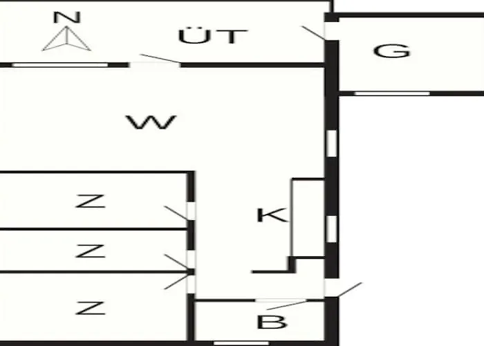 Feriehus 6 Person In Vinderup-by Traum Vinderup